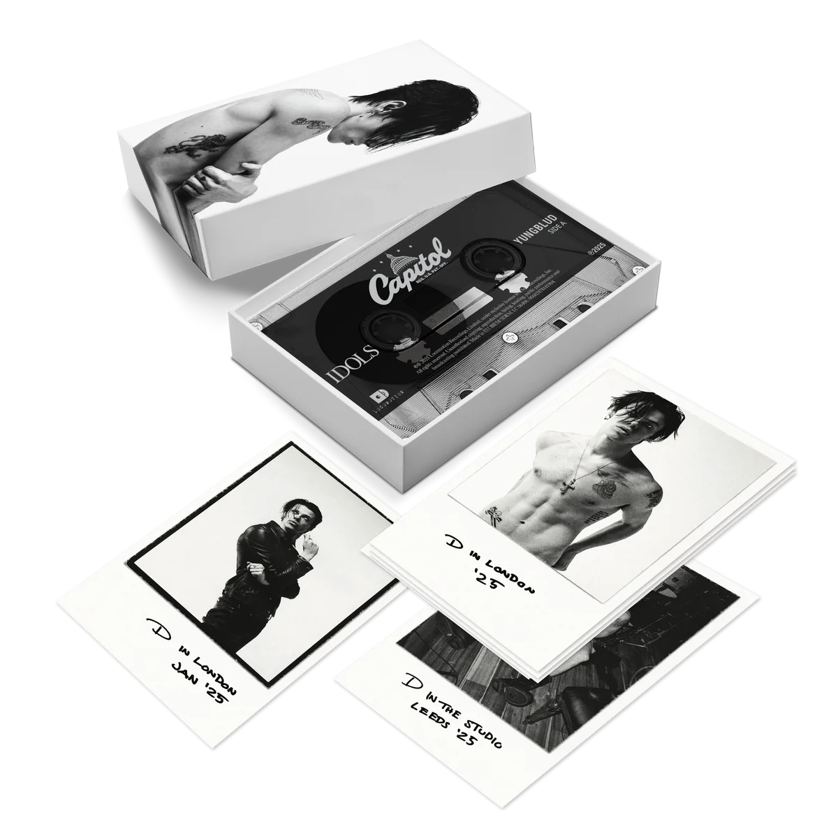 Idols Store Exclusive Cassette Box & Photo Cards + CD + Signed Art Card