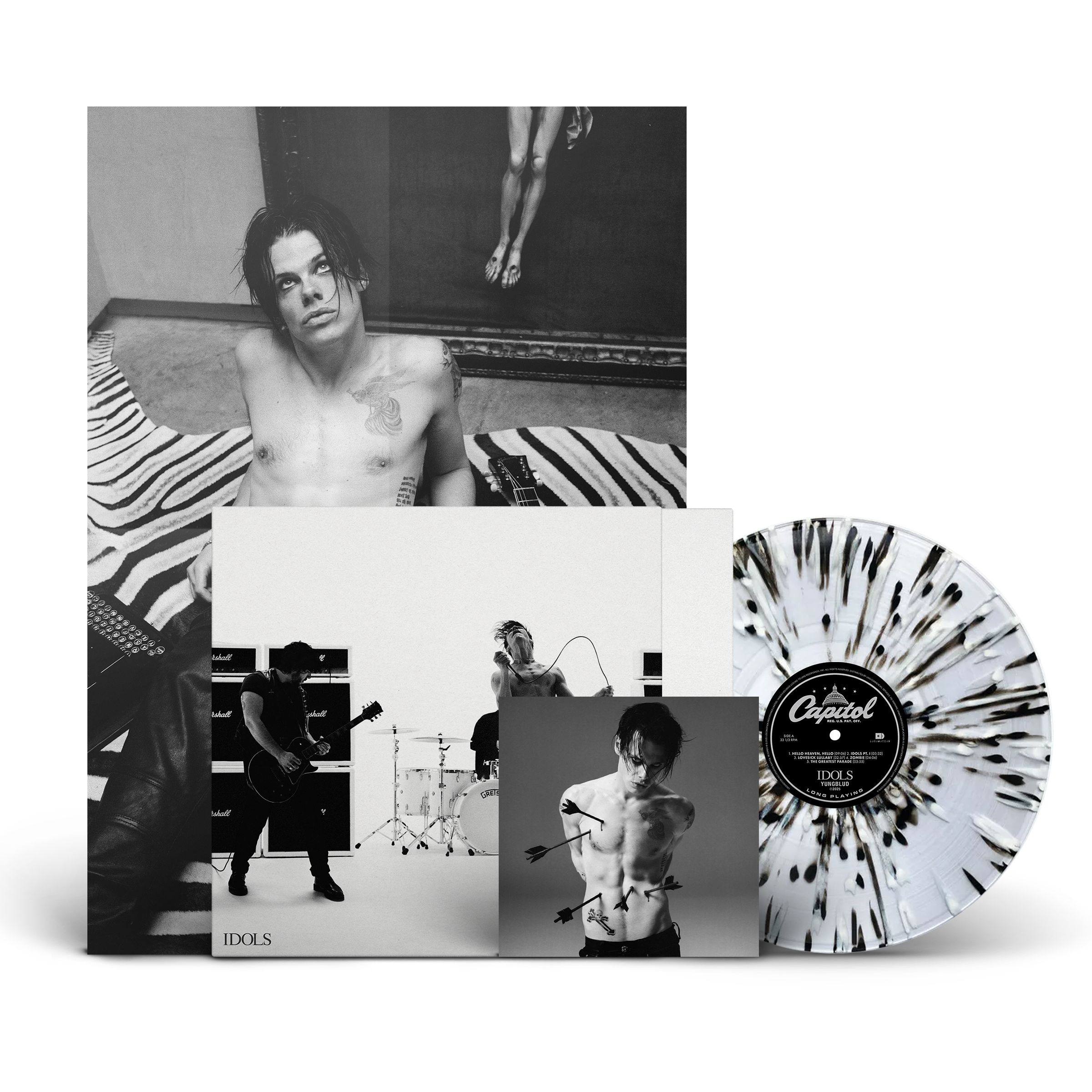 Idols “Shattered State” Splatter Deluxe Vinyl - Yungblud UK