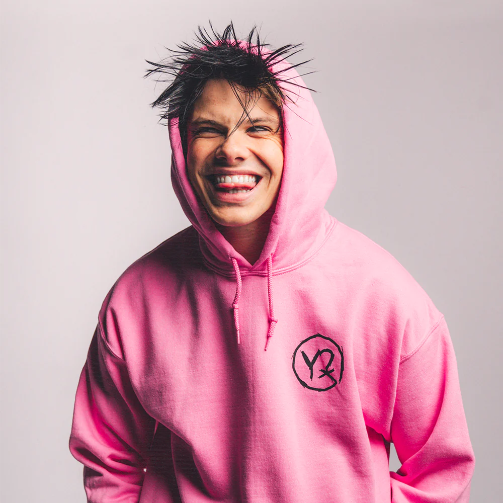 Yungblud shop hoodie pink