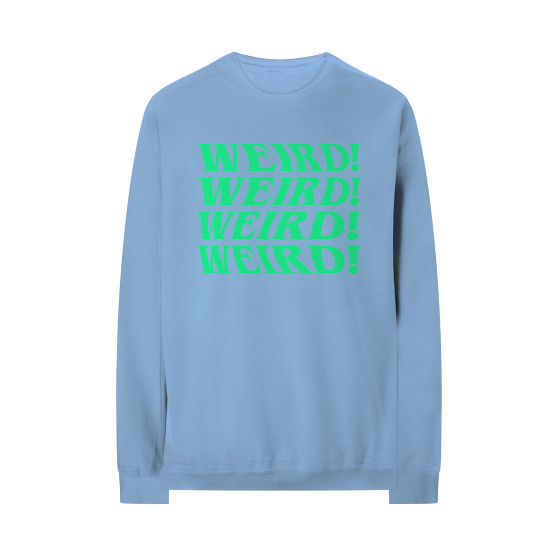 YUNGBLUD - BLUE Weird! Crewneck