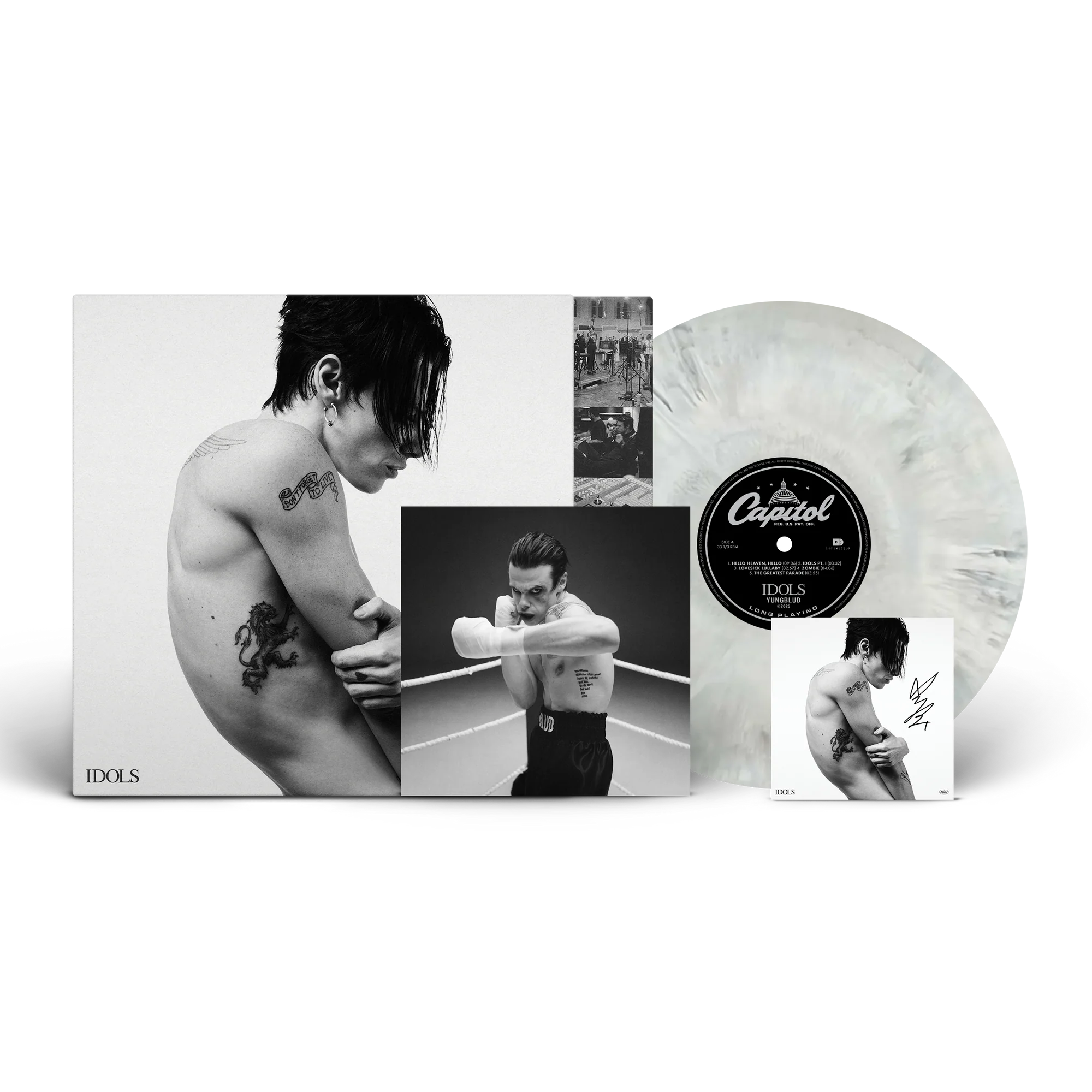 Idols “Distant Smoke” Marble Vinyl + Signed Art Card