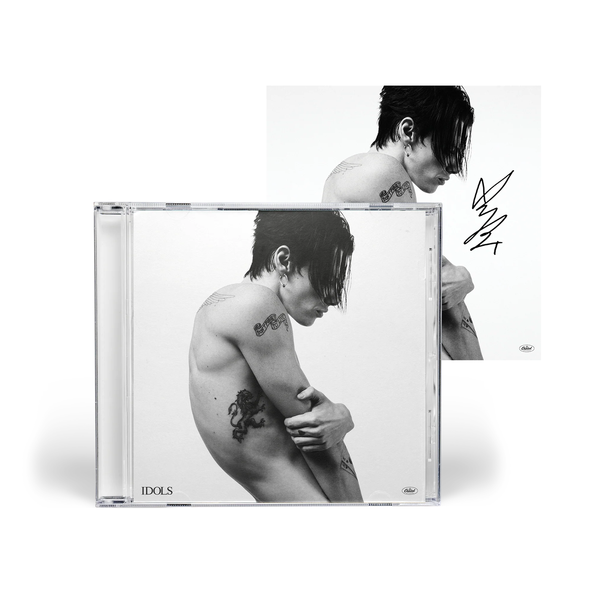 Idols CD + Signed Art Card