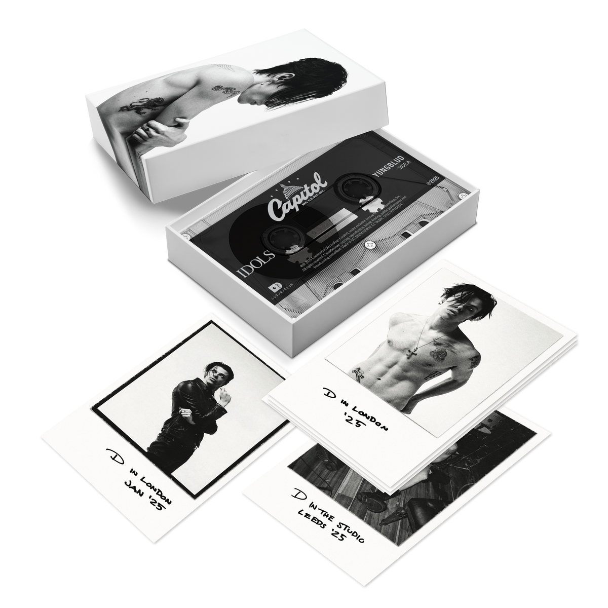 Idols Store Exclusive Cassette Box & Photo Cards - Yungblud UK
