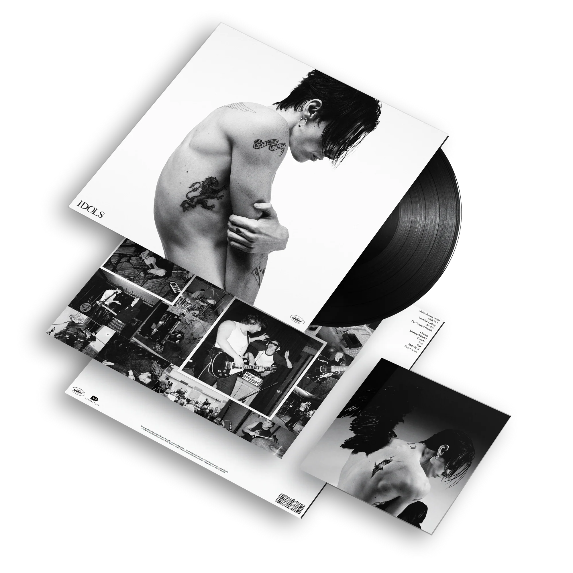Idols Vinyl + Signed Art Card
