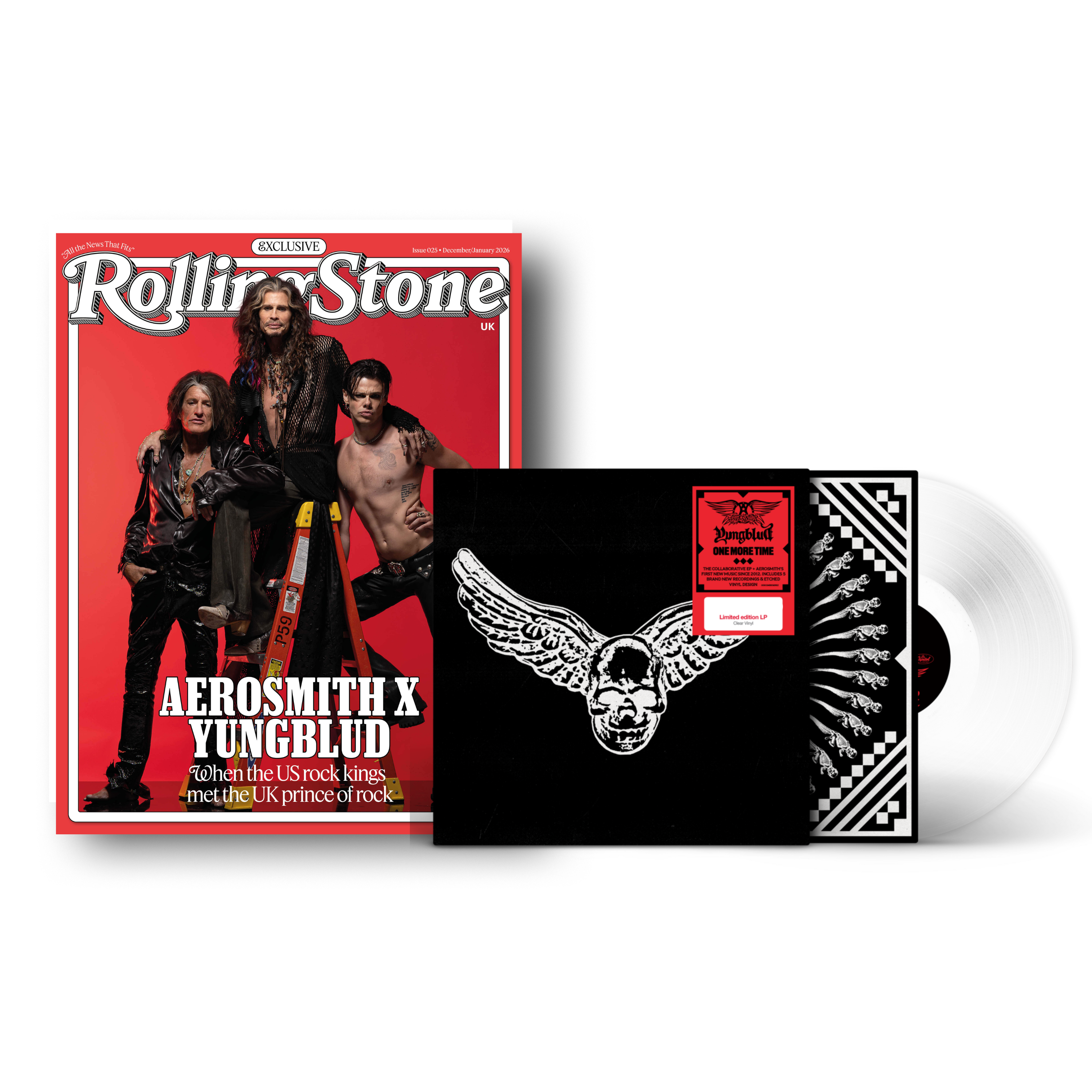 One More Time Exclusive Vinyl + Rolling Stone Magazine Bundle