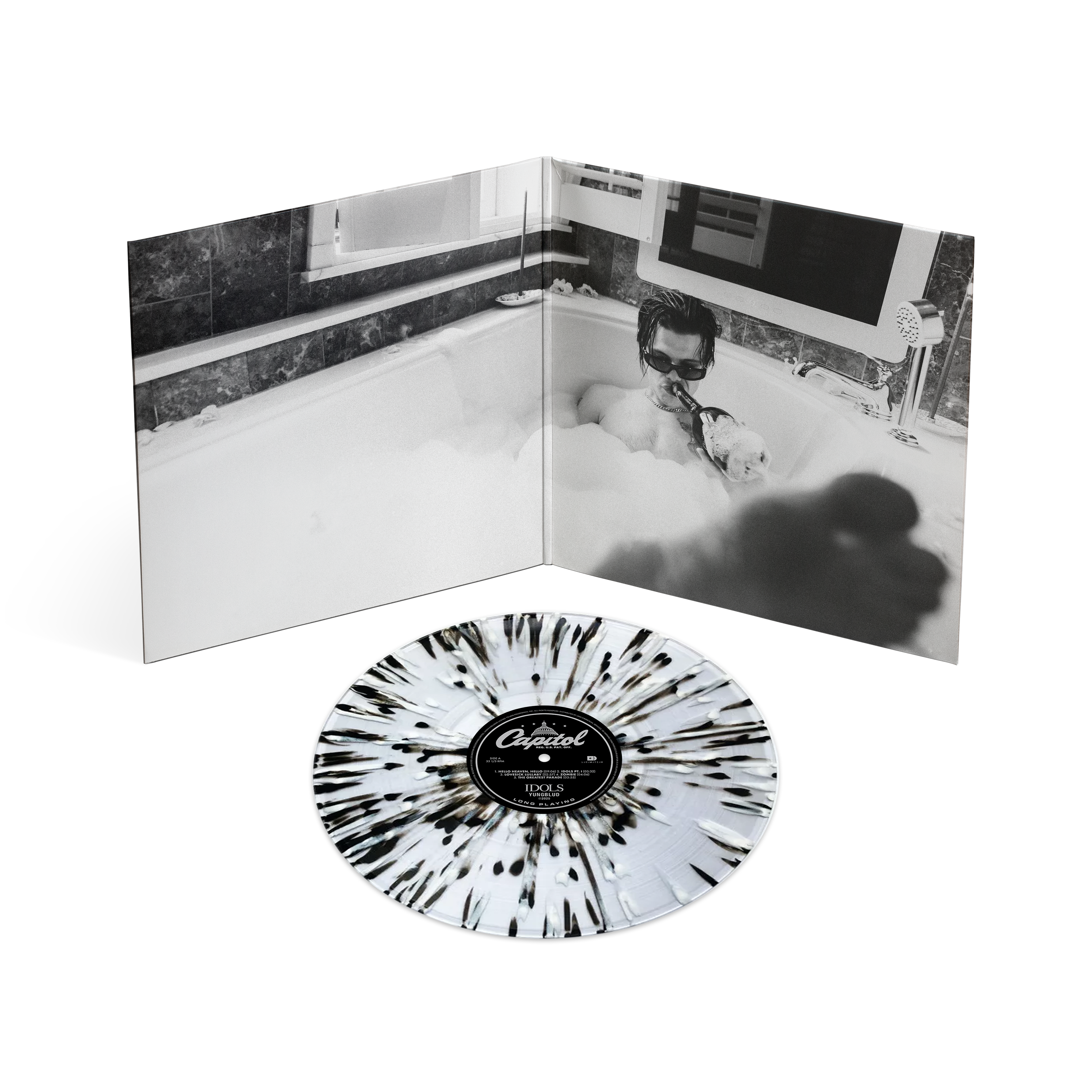 YUNGBLUD - Idols “Shattered State” Splatter Deluxe Vinyl
