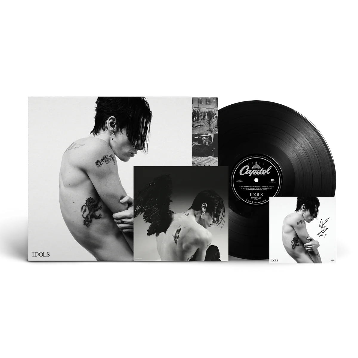 Idols Vinyl + Signed Art Card