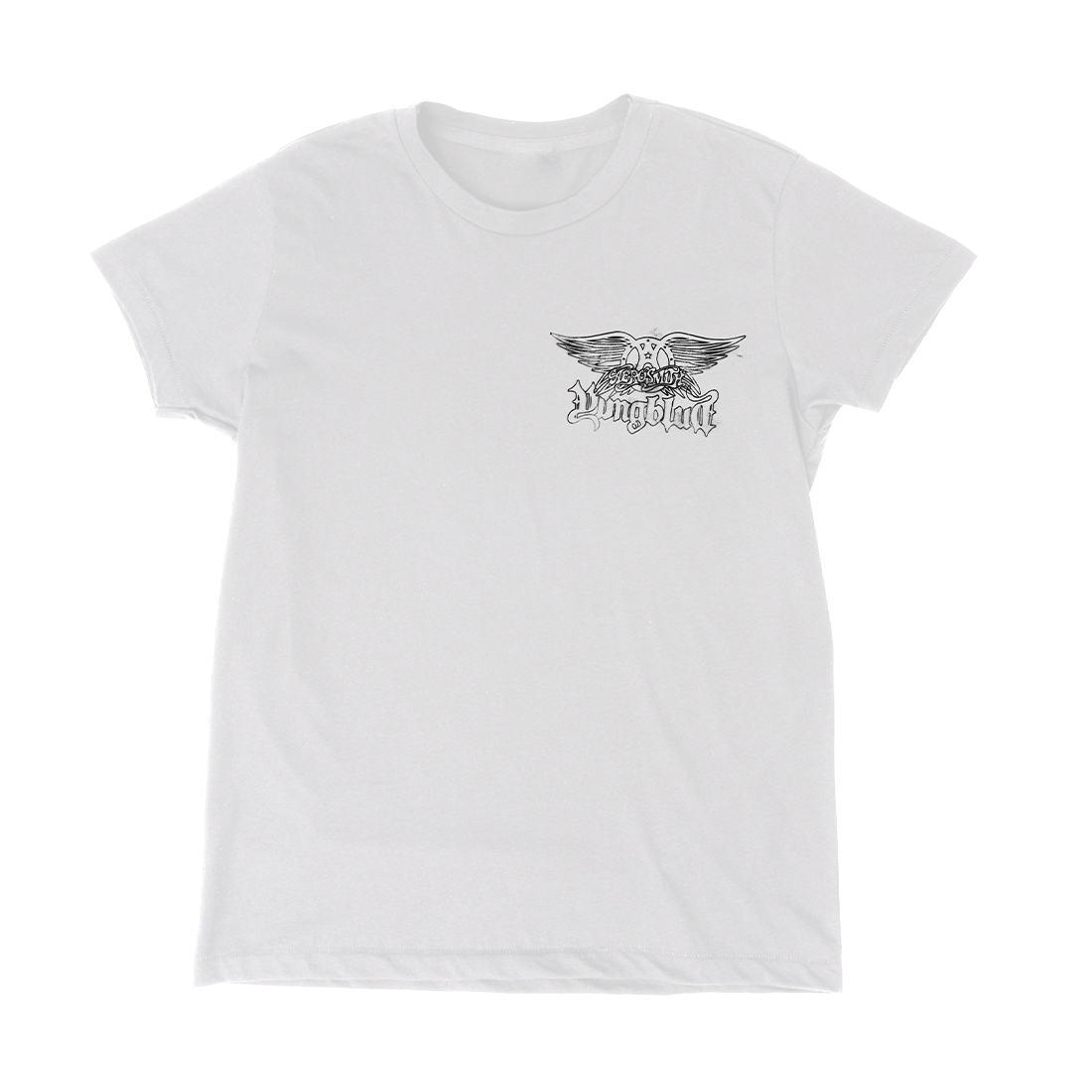 YUNGBLUD - Aerosmith & YUNGBLUD - One More Time White T-Shirt