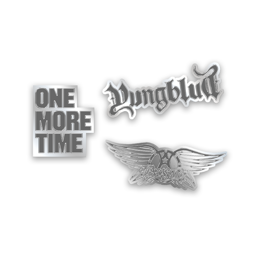 YUNGBLUD - Aerosmith & YUNGBLUD - One More Time PIN SET