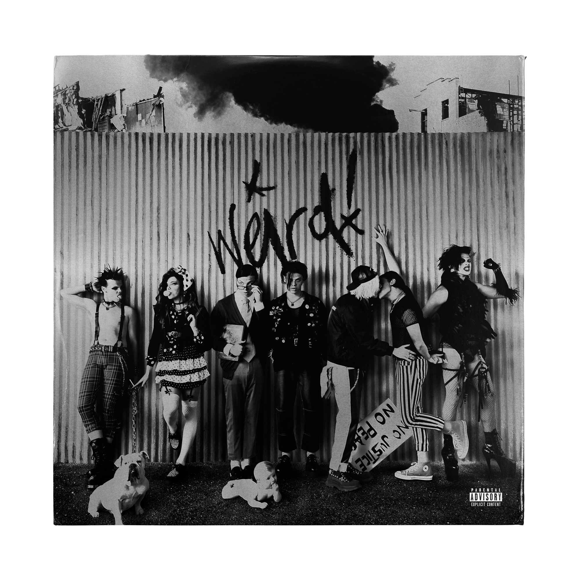 YUNGBLUD - Weird! 5 Year Anniversary Silver Marble Vinyl